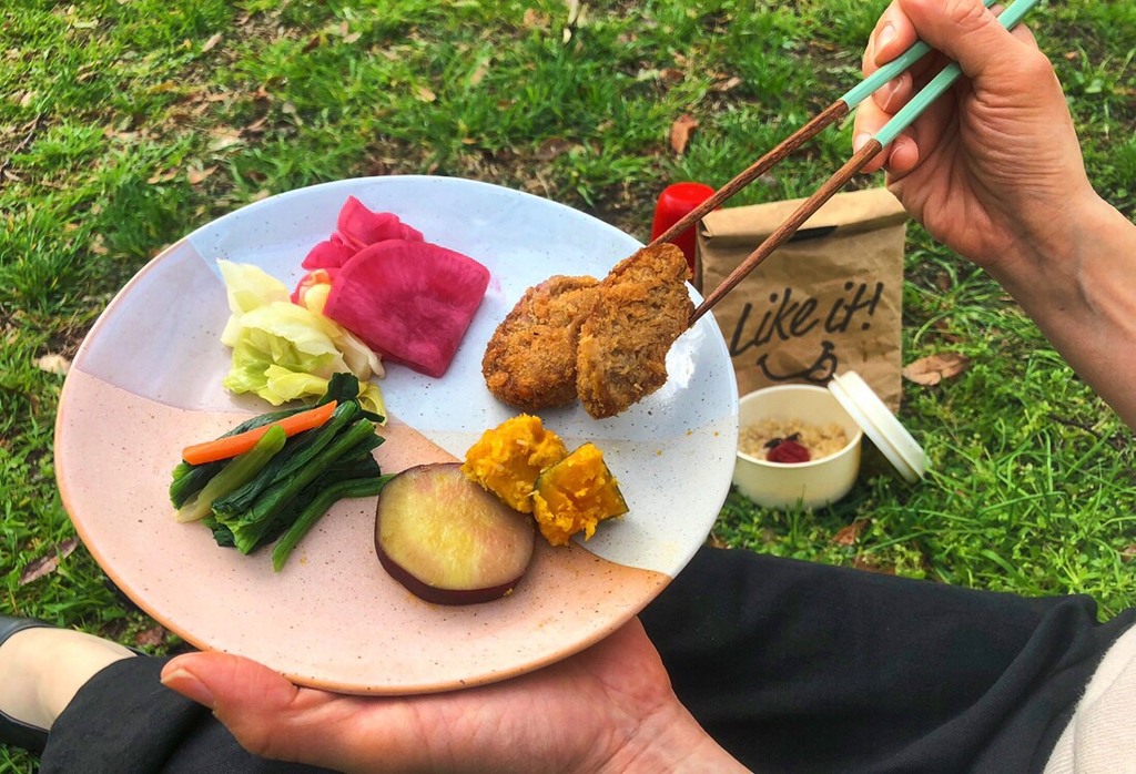 息抜きランチ♡でビタミンDを浴びて補給! 息抜きランチ♡でビタミンDを浴びて補給!