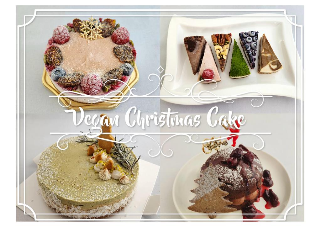 2022 Special Vegan Christmas Cake